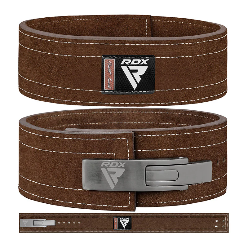 RDX / CEINTURE DE MUSCULATION 10CM DE LARGE EN CUIR APPROUVÉE PAR L'USPA ET LE CONGRÈS MONDIAL DE POWERLIFTING - Image 5