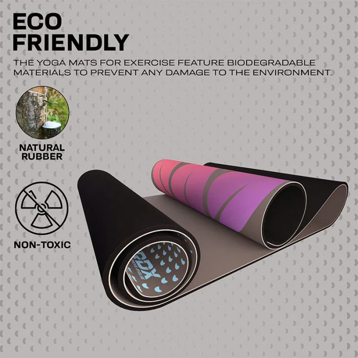 RDX D1 6mm Tapis De Yoga En Caoutchouc PU - Image 4