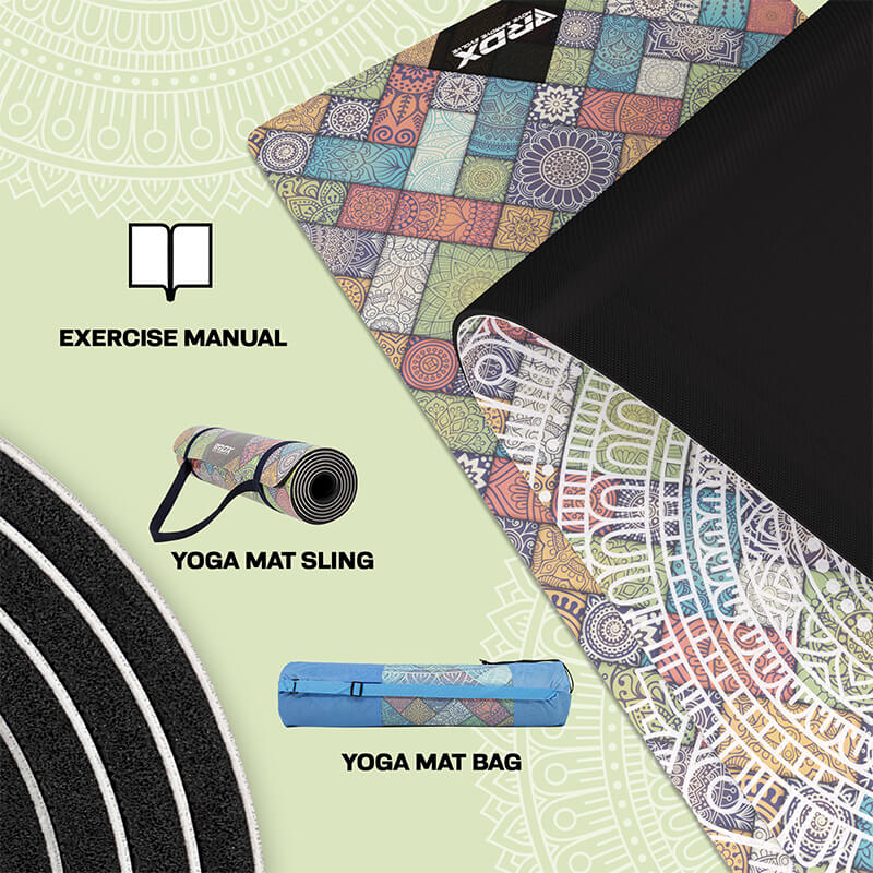RDX D3 6mm Tapis De Yoga En Caoutchouc PU  - Image 5