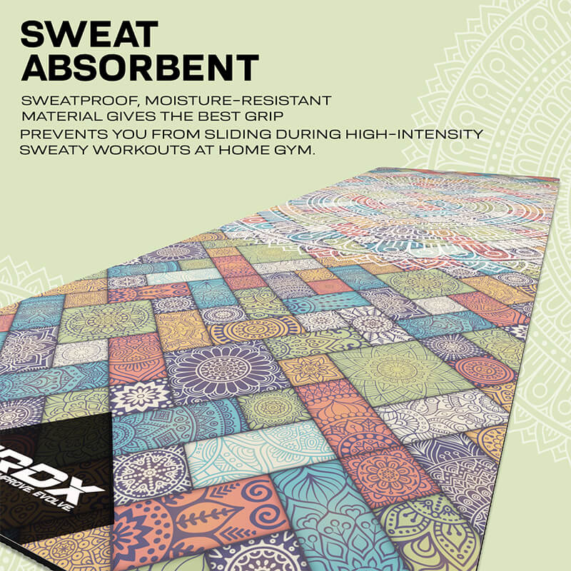 RDX D3 6mm Tapis De Yoga En Caoutchouc PU  - Image 7