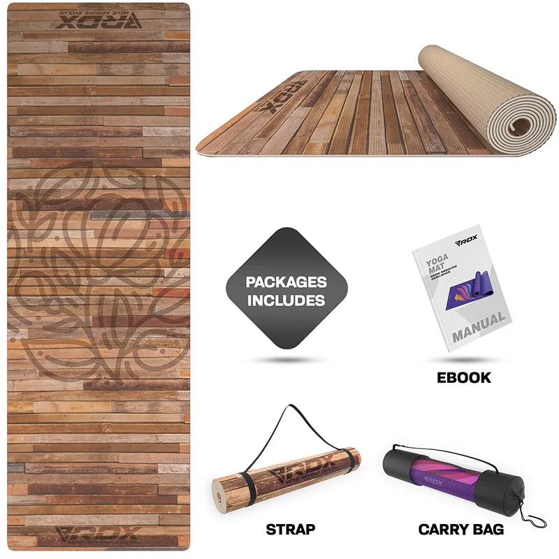RDX D4 Iris 6mm PVC Tapis de Yoga - Image 4