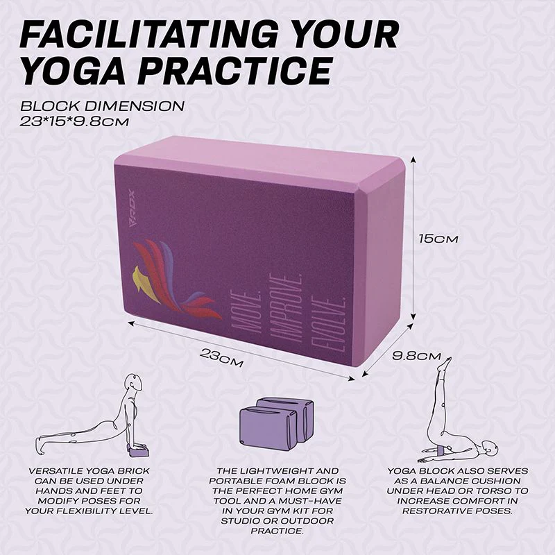 RDX D5 Brique De Yoga Antidérapante En Mousse EVA - Image 8