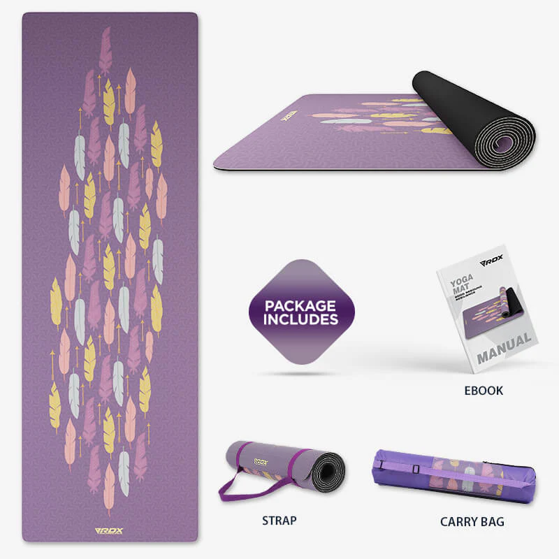 RDX D6 6mm Tapis De Yoga En Caoutchouc PU - Image 2