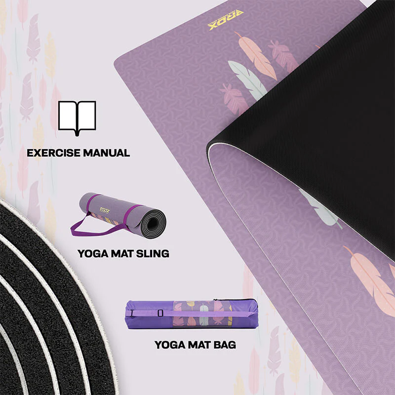 RDX D6 6mm Tapis De Yoga En Caoutchouc PU - Image 5