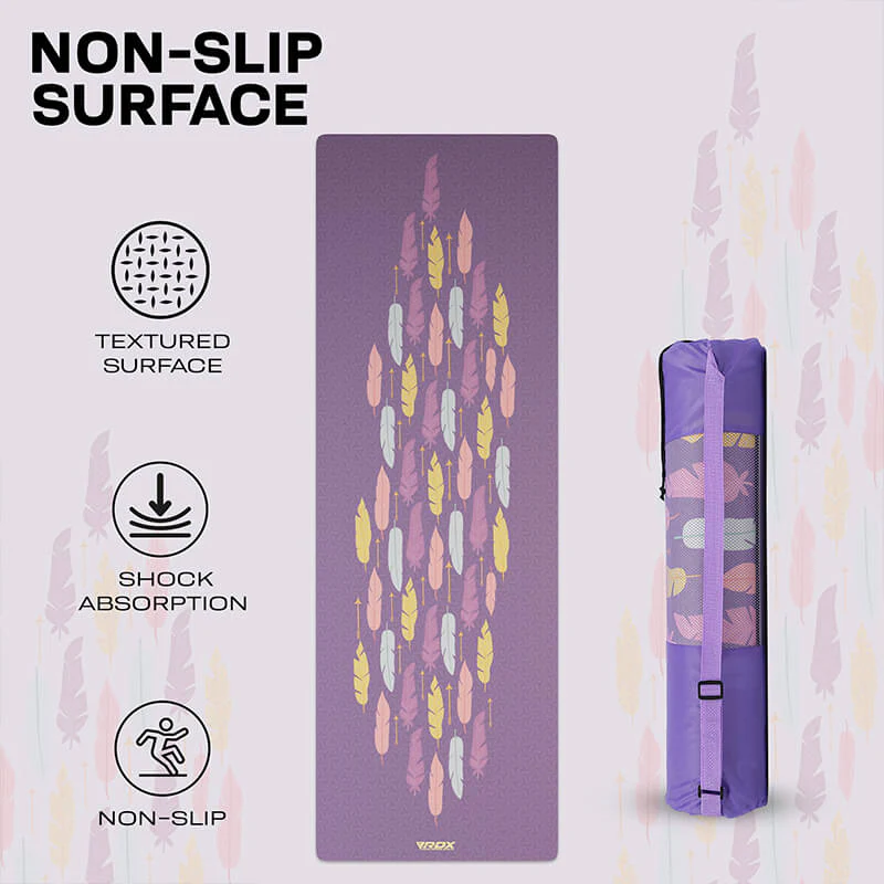 RDX D6 6mm Tapis De Yoga En Caoutchouc PU - Image 6