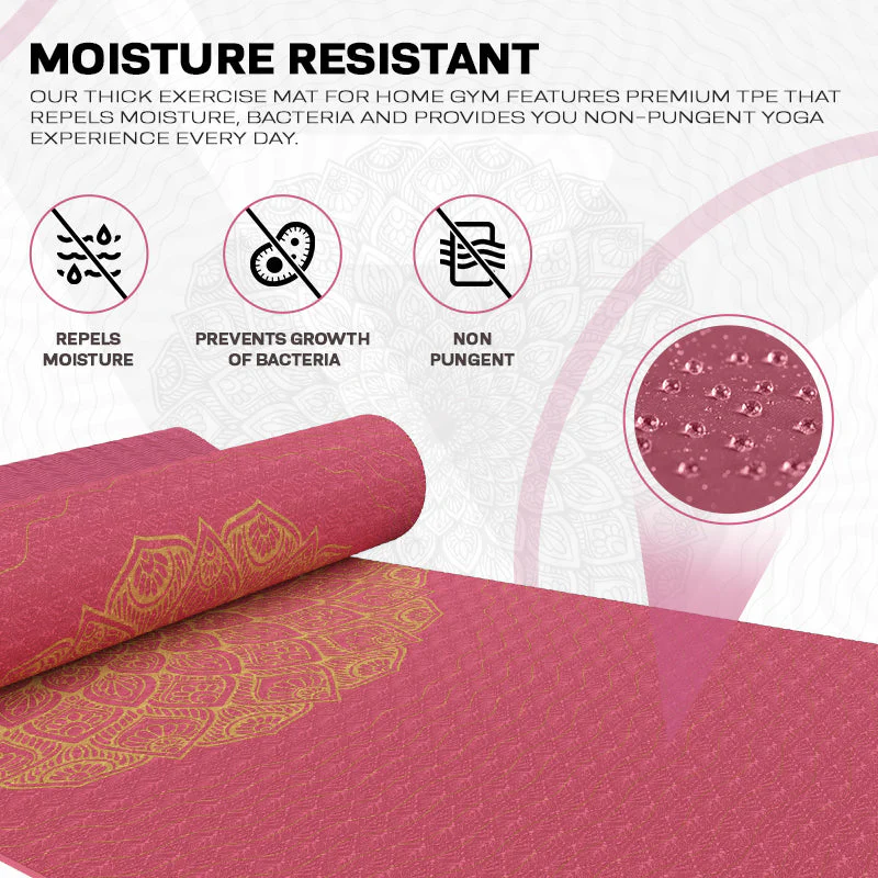 RDX D7 6mm Tapis De Yoga En Caoutchouc TPE - Image 9