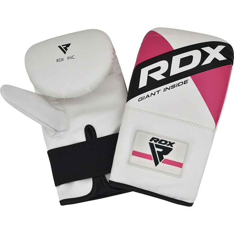 RDX F10 Gants De Boxe Blanc/Rose - Image 5