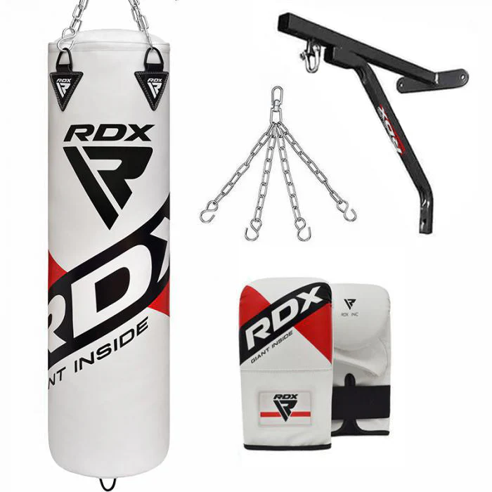 RDX F10 Sac de Boxe avec Gants et Support Mural
