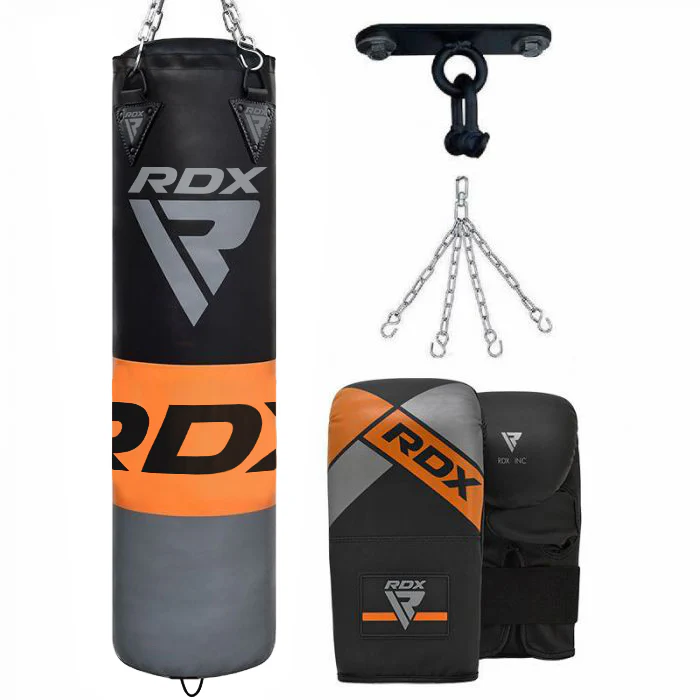RDX F12 Sac de Boxe avec Gants et Crochet de Plafond - Image 15