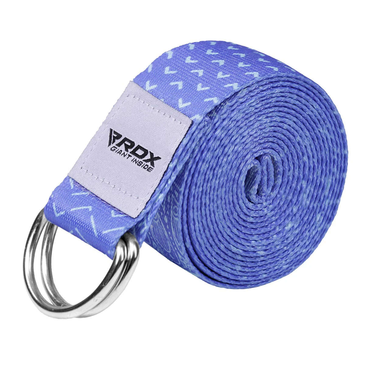RDX F14 Sangle De Yoga Antidérapante En Coton Avec Boucle En D En Acier Inoxydable