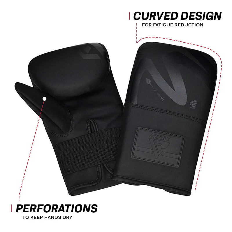RDX F15 Gants De Boxe Noir Mat 4oz - Image 2