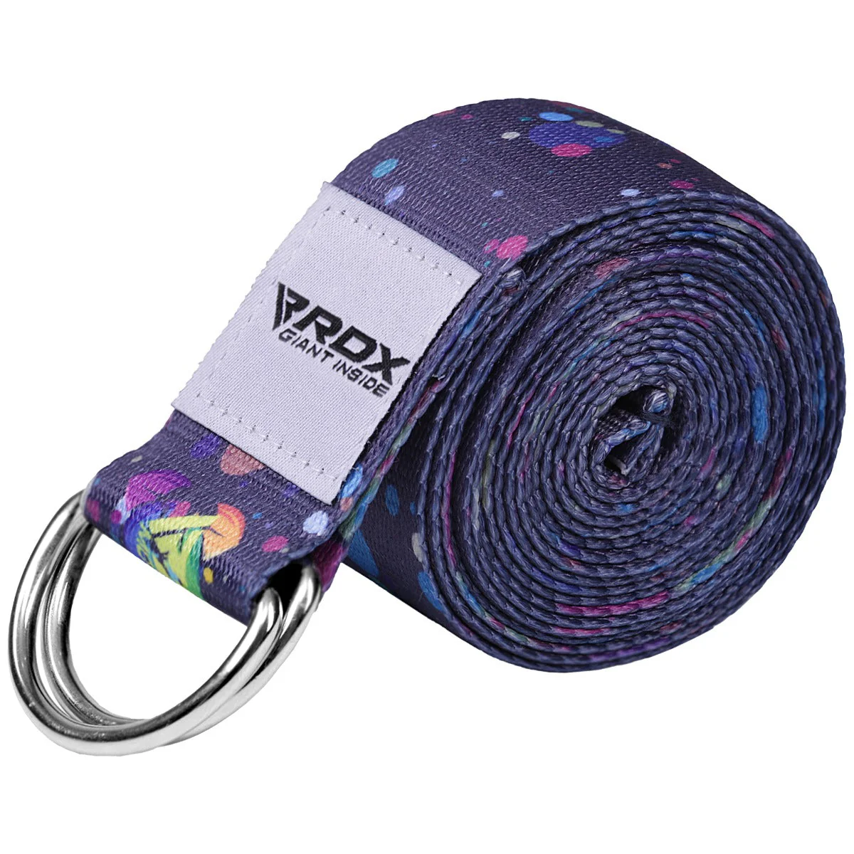 RDX F3 Sangle De Yoga Antidérapante En Coton Avec Boucle En D En Acier Inoxydable
