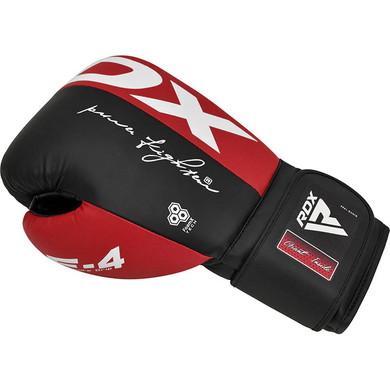 Rdx F4 Gants De Boxe Et d'Entraînement Avec Sangle Scratch - Image 4