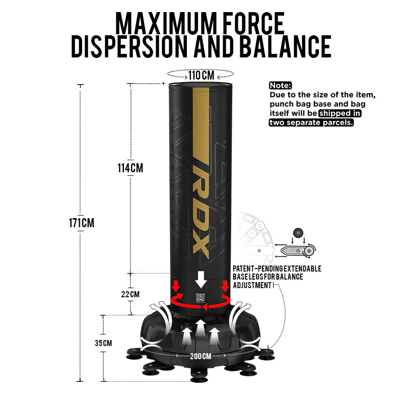RDX F6 KARA Sac de Frappe Autoportant d’1m52 - Image 10