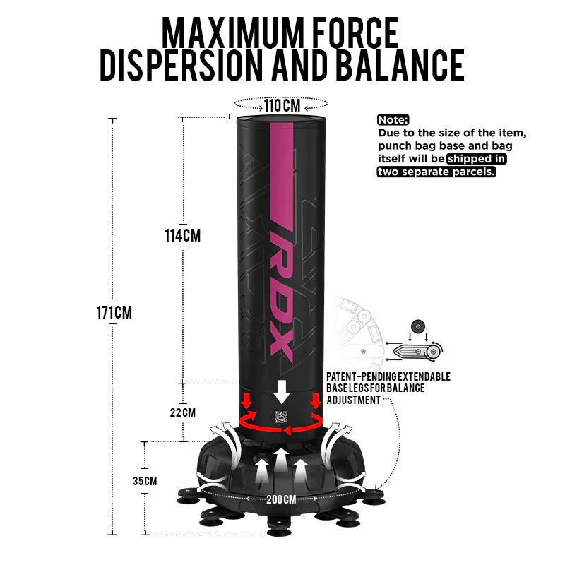 RDX F6 KARA Sac de Frappe Autoportant d’1m52 - Image 12