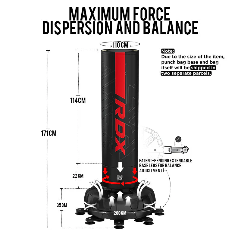 RDX F6 KARA Sac de Frappe Autoportant d’1m52 - Image 9