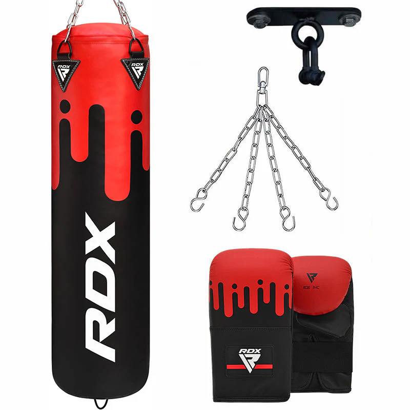 RDX F9 Sac de Boxe avec Gants et Crochet de Plafond