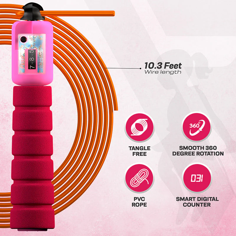 RDX FP Corde À Sauter Réglable De 3m10  Pour Enfants Avec Compteur - Image 16