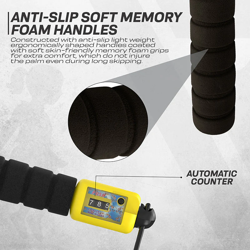 RDX FP Corde À Sauter Réglable De 3m10  Pour Enfants Avec Compteur - Image 6