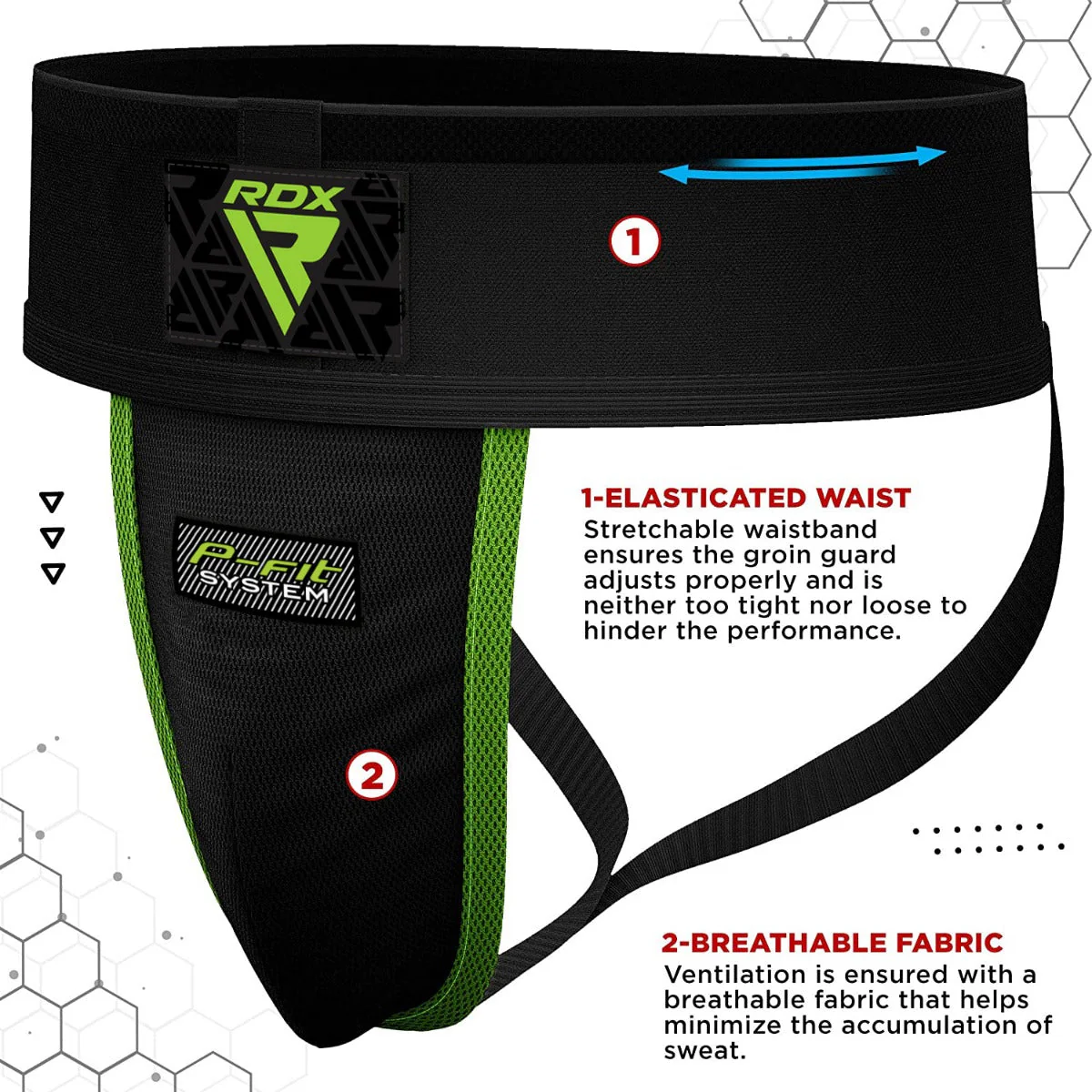 RDX H1 Elastique Soutien Coquille Protection - Image 3