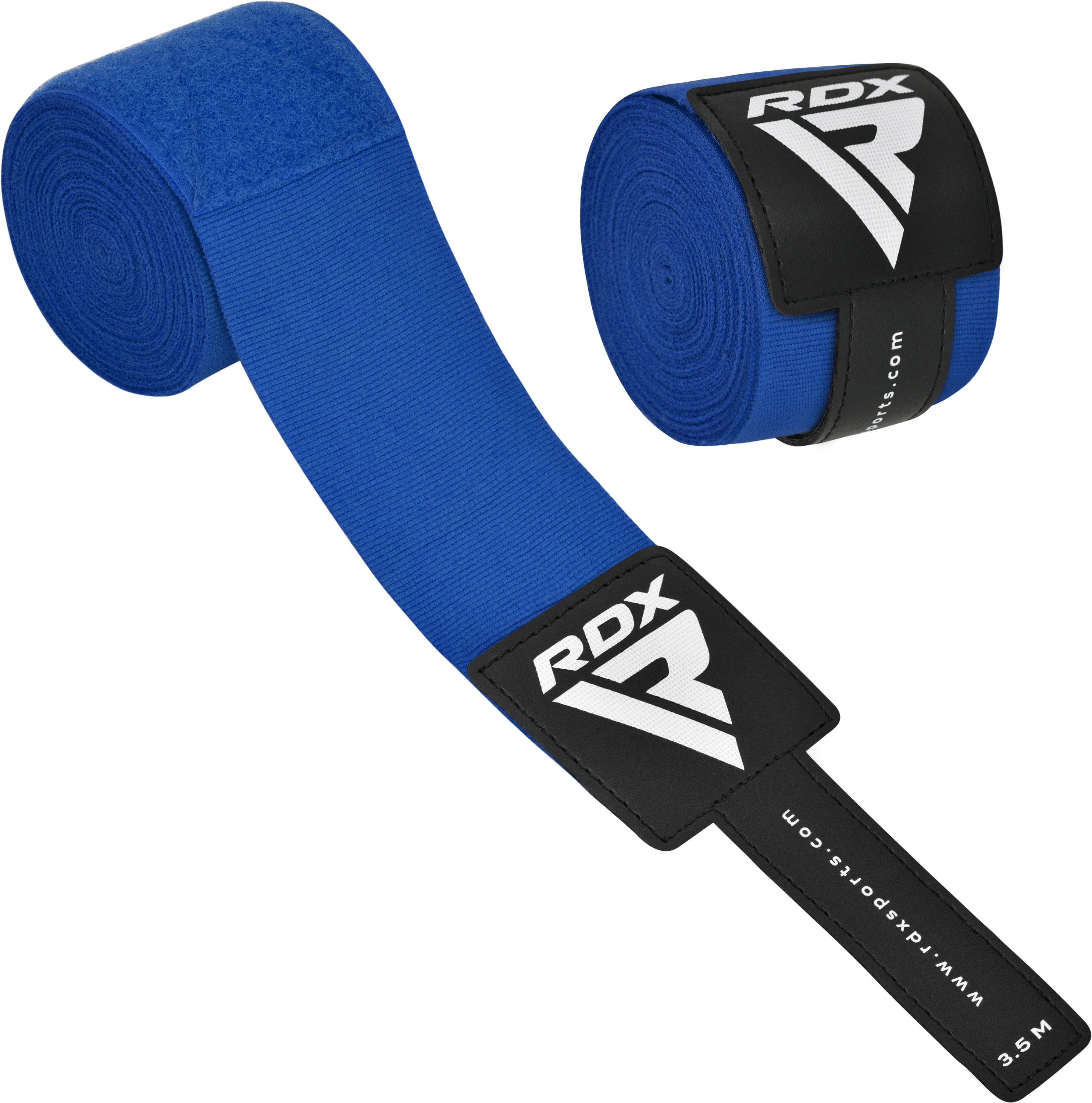 RDX IBA Poignées de boxe bleues - Image 2