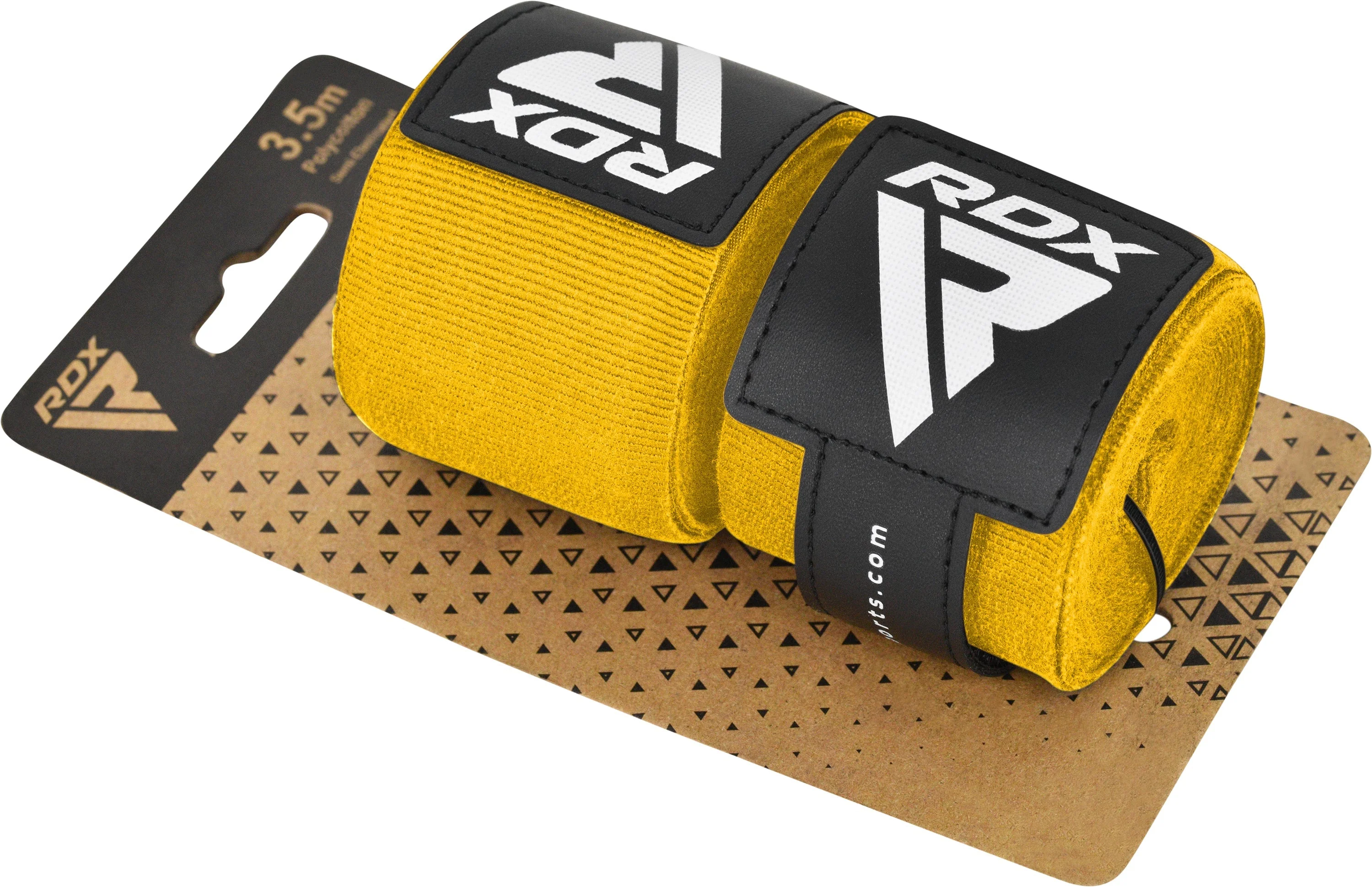 RDX IBA Poignées de boxe jaune - Image 5