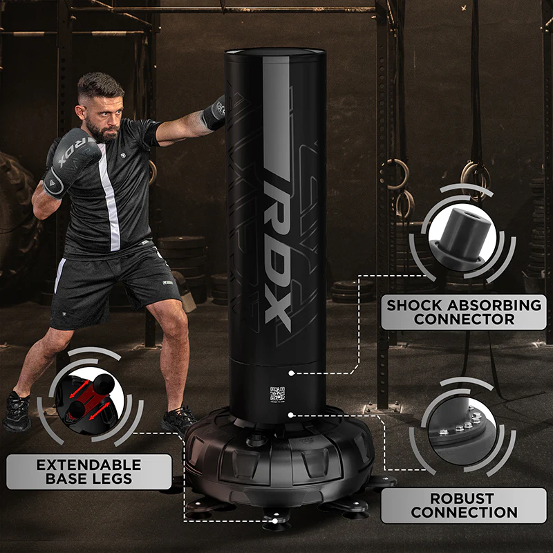 RDX KARA F6 1M83 SET SAC DE FRAPPE AUTOPORTANT AVEC GANTS DE BOXE - Image 9