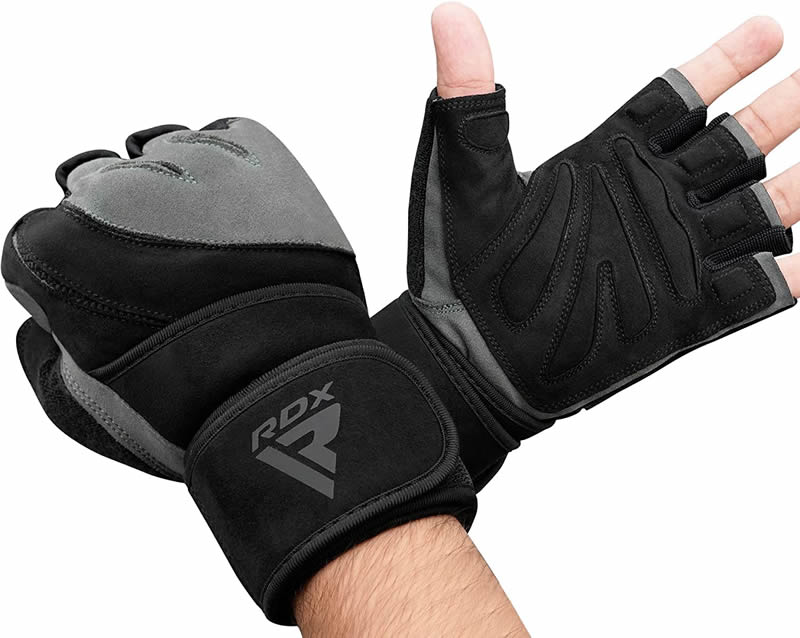RDX L4 Gants Mitaines de Musculation Gants d'Haltérophilie - Image 6