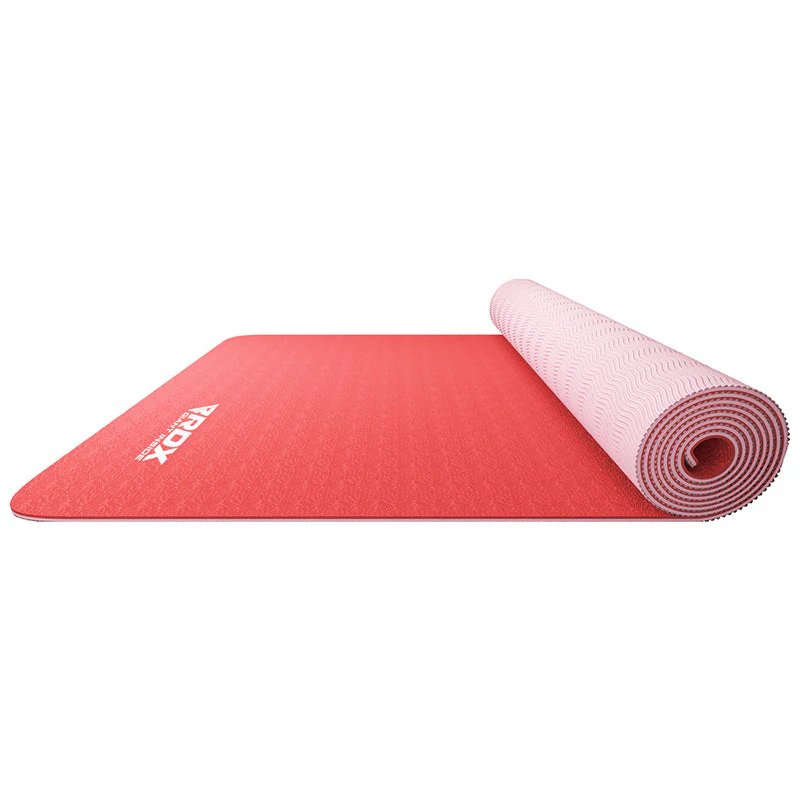 RDX PP 6mm Tapis De Yoga En Caoutchouc TPE