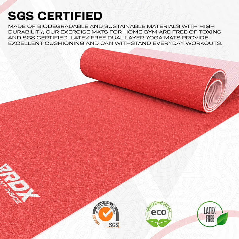 RDX PP 6mm Tapis De Yoga En Caoutchouc TPE - Image 5