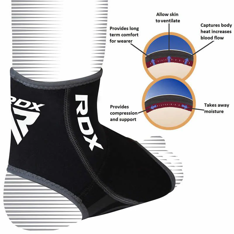 RDX A2 Gris Support de Cheville - Image 6