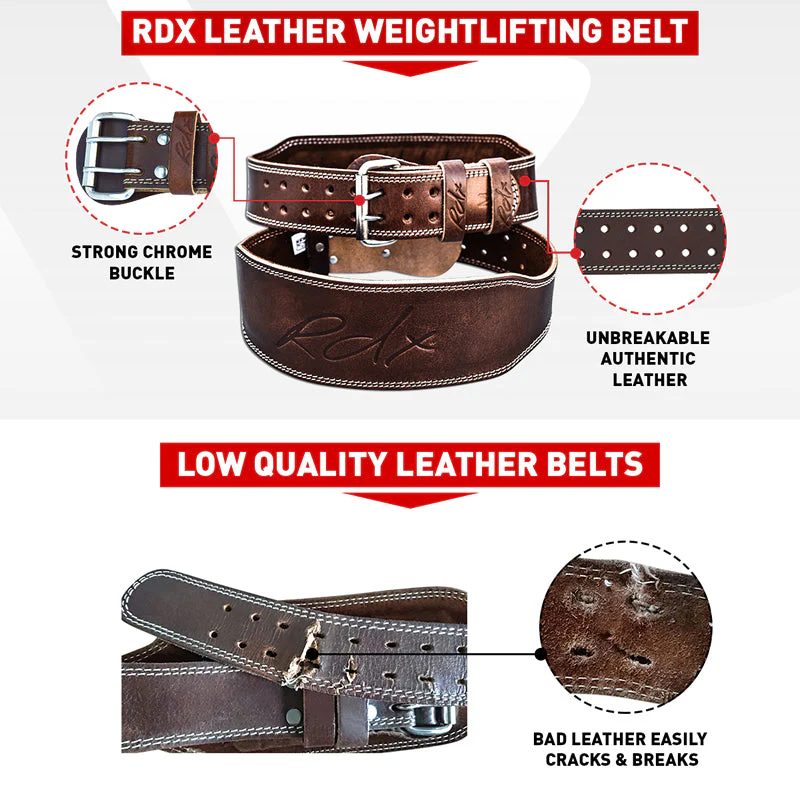 RDX 4 Pouces Ceinture de Musculation - Image 6