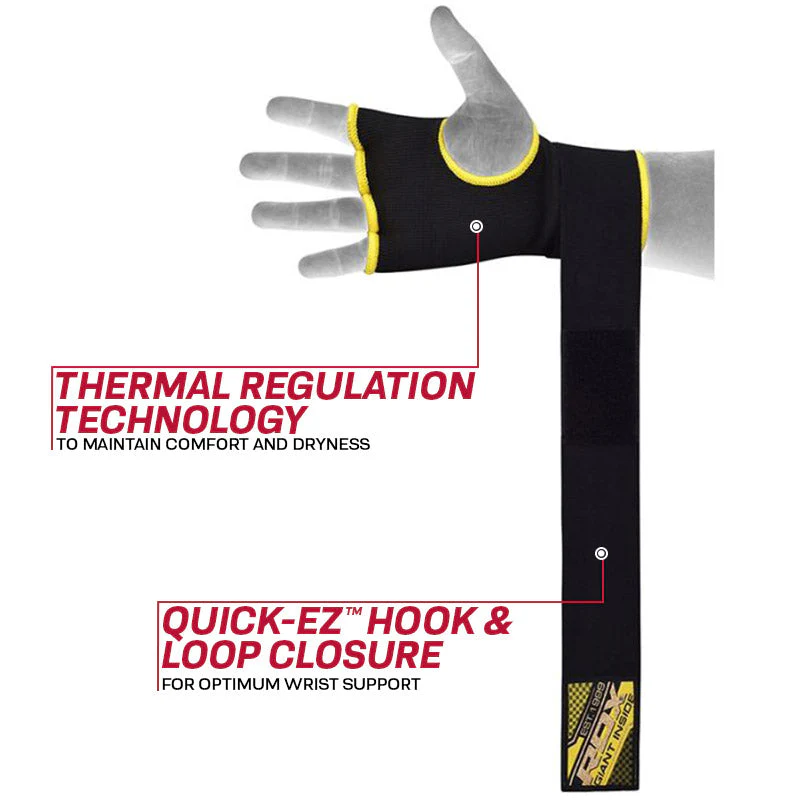 RDX IS 75cm Gel Sous Gants avec Sangle de Poignet - Image 6