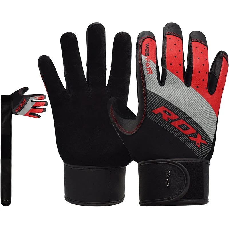 Gants de musculation RDX F41 à doigts longs et sangle de soutien du poignet pour l'haltérophilie - Image 11