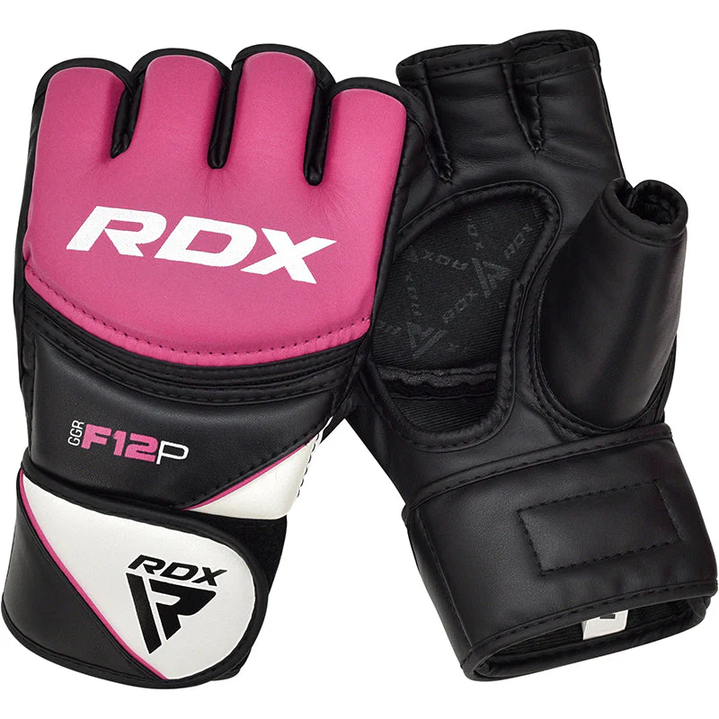 RDX F12 Femmes Rose MMA Gants de Grappling - Image 4