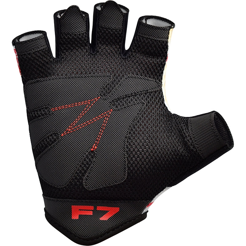 RDX F7 Rouge Revenge X Gants de Musculation - Image 4