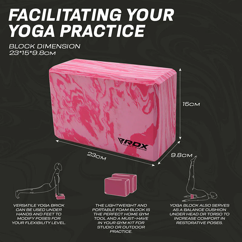 RDX RP Brique de yoga antidérapante en mousse EVA - Image 7