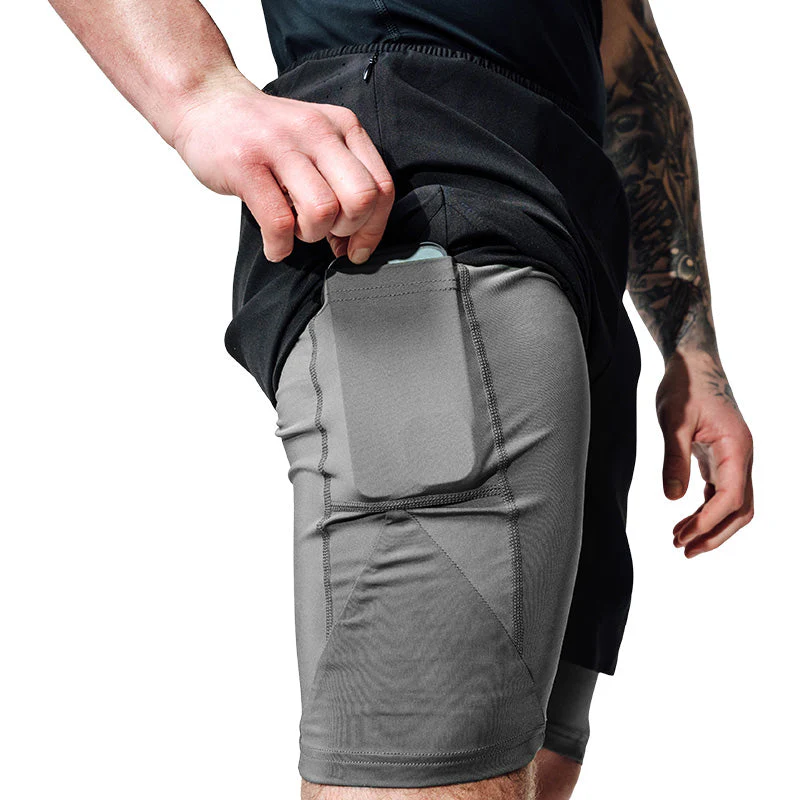 Shorts de compression 2-en-1 T16 MMA - Image 5