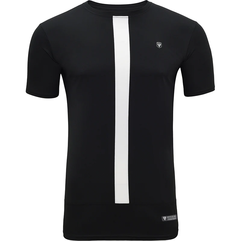 RDX T15 Nero T-shirt Noir et Blanc à Manches Courtes S Blanc noir Polyester - Image 3