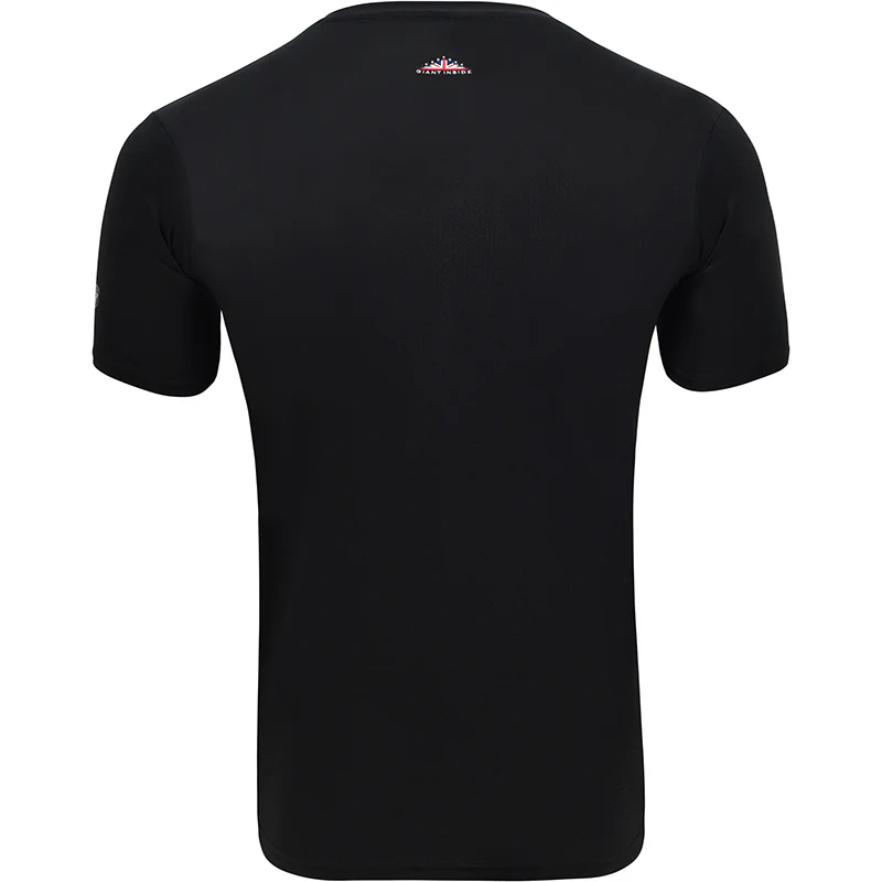 RDX T15 Nero T-shirt Noir et Blanc à Manches Courtes S Blanc noir Polyester - Image 4
