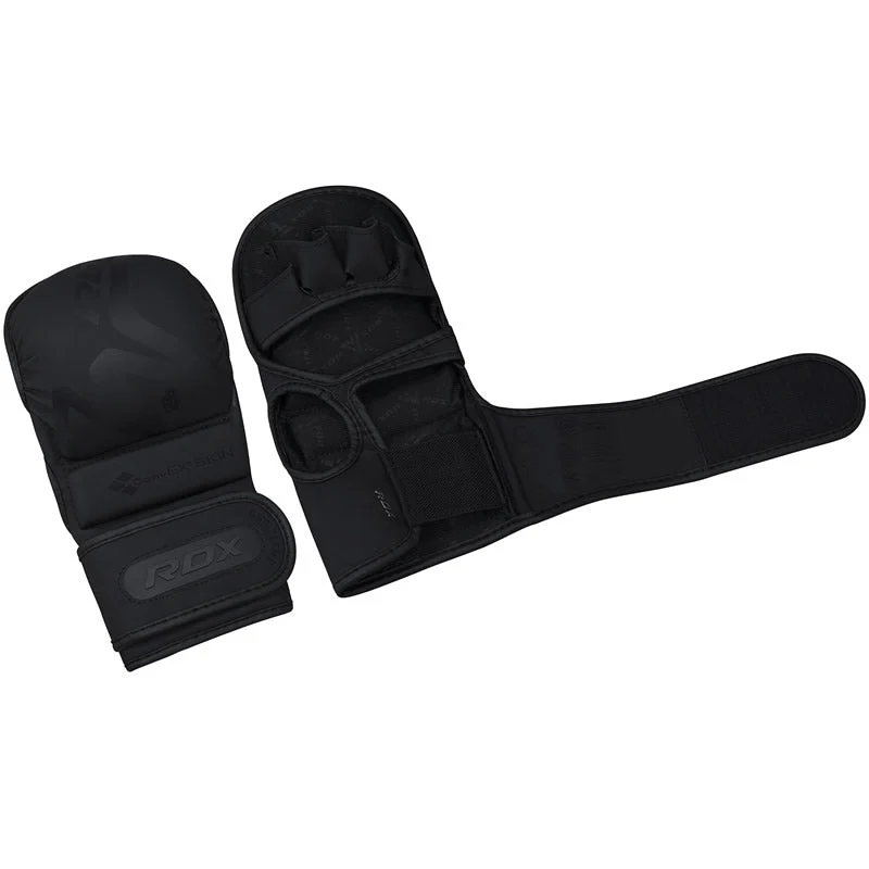 RDX T15 Noir MMA Gants D'entraînement 7oz - Image 4
