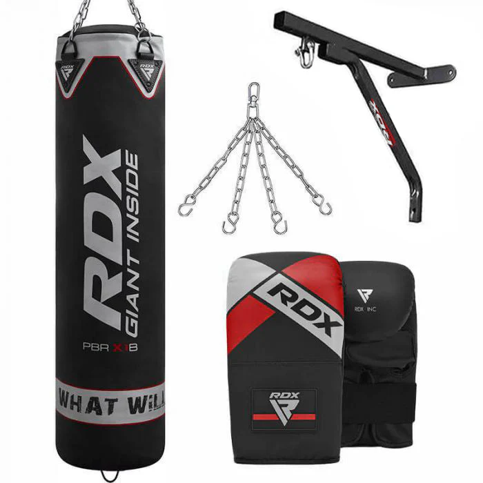 RDX X1 Sac de Boxe avec  Gants  et  Support Mural